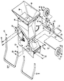 Wheels/front stand assemblies