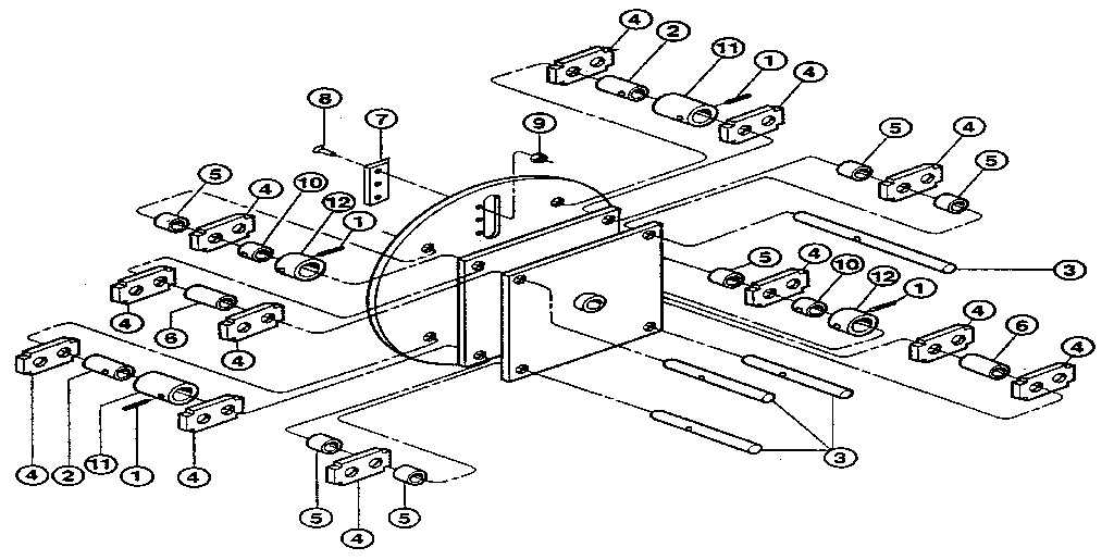 Cylinder assembly (5 hp model)