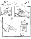 Carburetor and bracket assembly