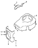 Blower housing and baffles