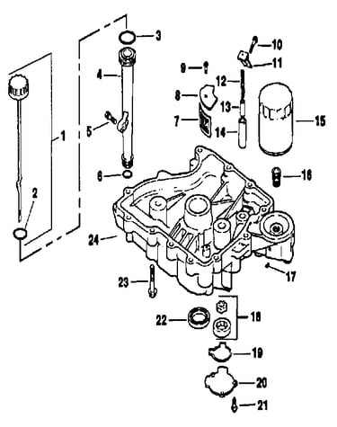 Oil pan / lubrication