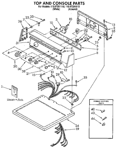 Top and console