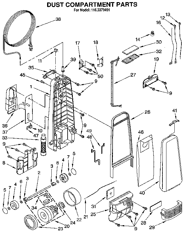 DUST COMPARTMENT