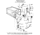 Kenmore 7218923190 switches and microwave diagram