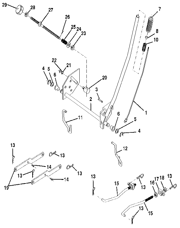 42" MOWER LIFT