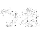 Craftsman 917256921 mower lift lever diagram