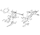 Craftsman 917296350 handle assembly diagram