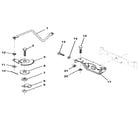 Craftsman 917256930 sector gear/axle support diagram