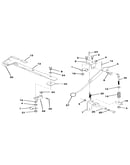 Mower lift lever