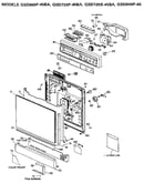 Control panel and door