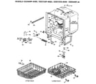 GE GSD725S-45BA tub assembly diagram