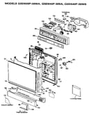 Control panel and door