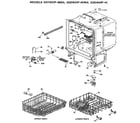 GE GSD840P-45 tub assembly diagram