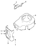 Blower housing and baffles