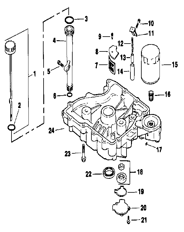 Oil pan/lubrication