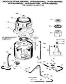 Tub, basket & agitator
