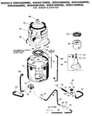 Tub, basket & agitator