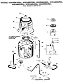 Tub, basket & agitator
