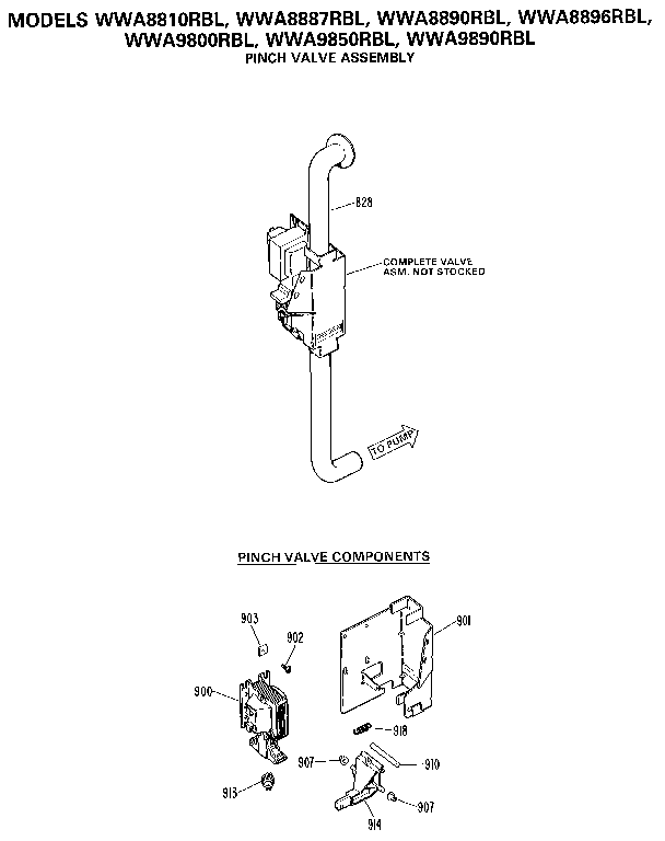 PINCH VALVE ASSEMBLY