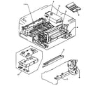 Hewlett Packard LASER JET 4 field-replaceable assemblies diagram