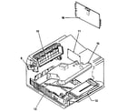 Hewlett Packard LASER JET 4 field-replaceable assemblies diagram