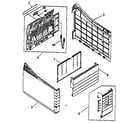 Hewlett Packard LASER JET 4 covers and panels diagram