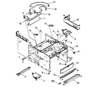 Hewlett Packard LASER JET 4 internal components diagram