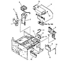 Hewlett Packard LASER JET 4 internal components diagram