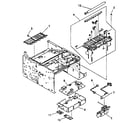 Hewlett Packard LASER JET 4 internal components diagram