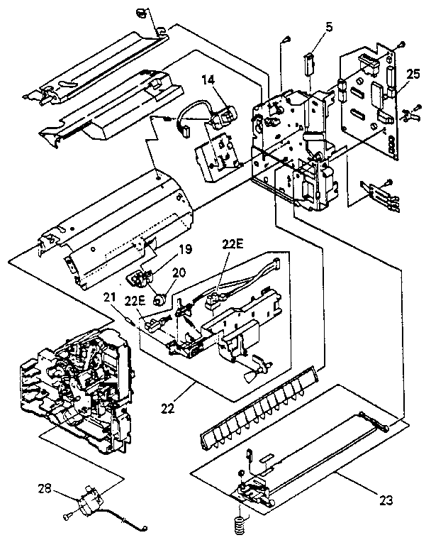 Paper feed assembly