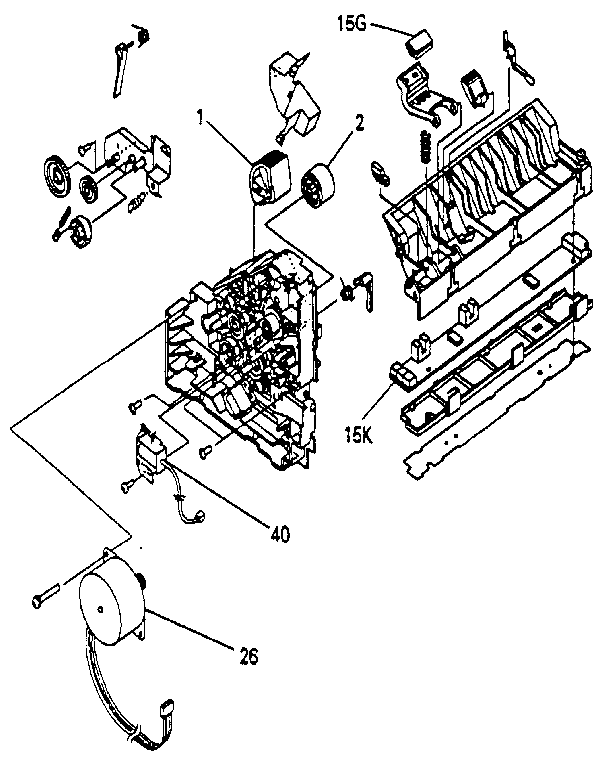 Paper feed assembly