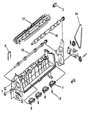 Paper output assembly
