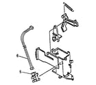 Hewlett Packard LASER JET 4 delivery sensor assembly diagram