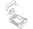 Hewlett Packard LASER JET 4 lower cassette assembly diagram