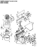 Downdraft blower system