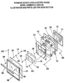 Door section