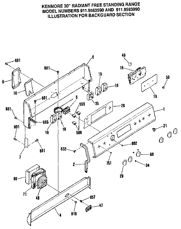 BACKGUARD SECTION