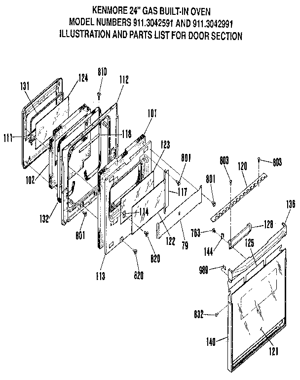 Door section