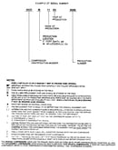 Serial number notes