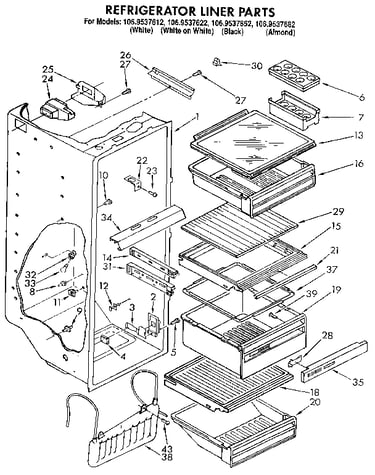 Refrigerator liner
