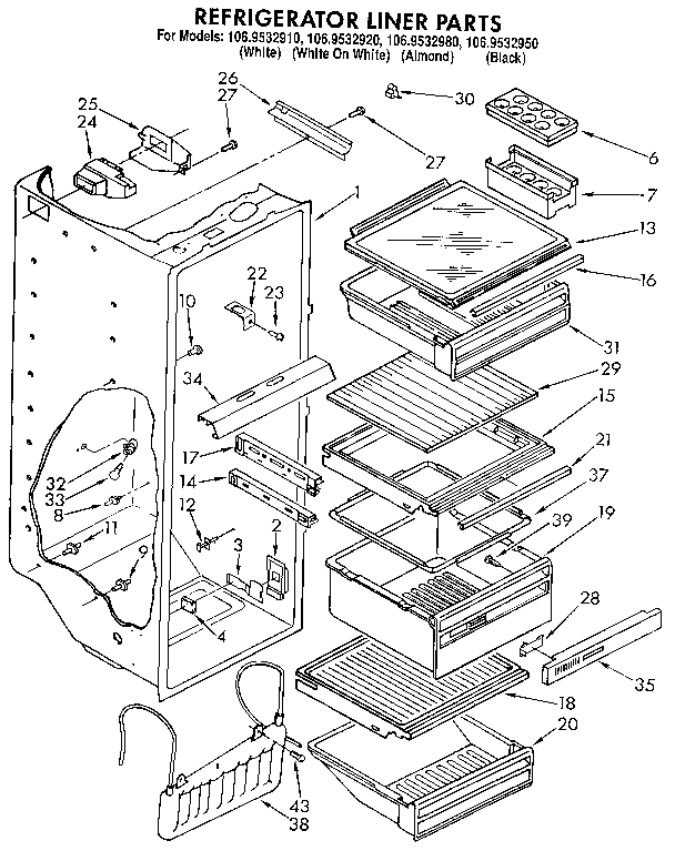 REFRIGERATOR LINER