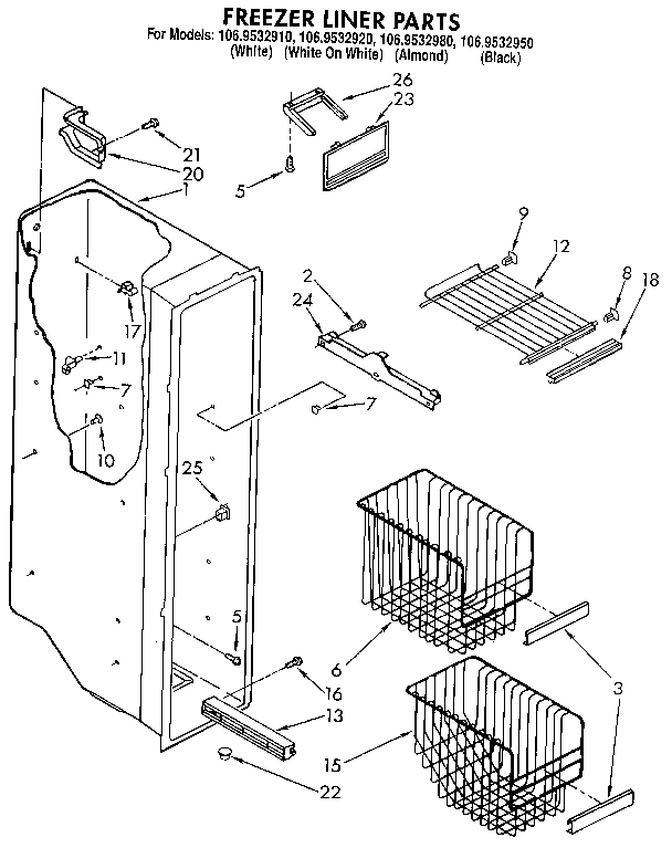 FREEZER LINER