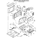 Kenmore 1069730850 airflow and control diagram