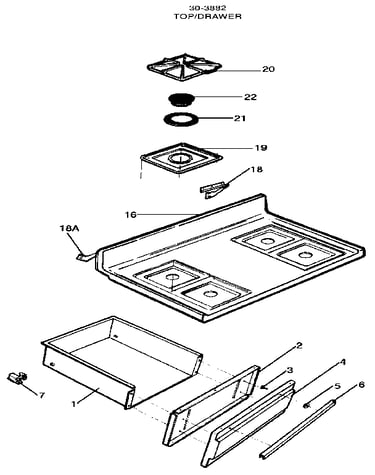 Top/drawer