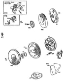 Flywheel and ring gear assembly