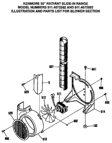 Blower section