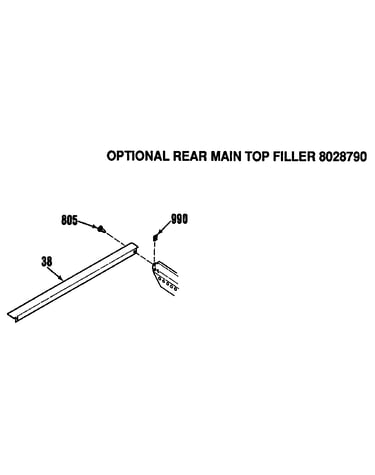 Rear main top filler