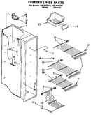 Freezer liner