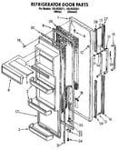 Refrigerator door