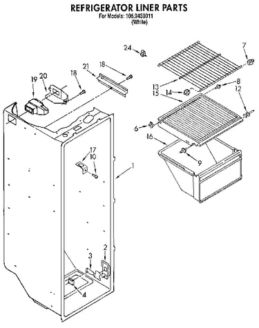 Refrigerator liner